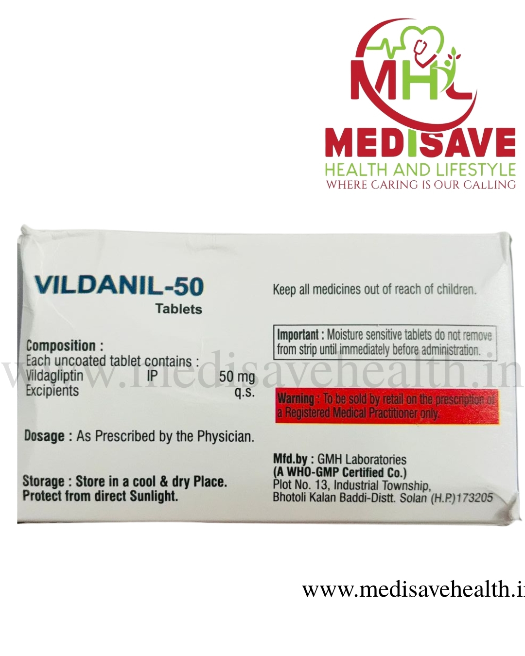 Vildanil 50 Tablet (1*15) Vildanil 50 Tablet (1*15)