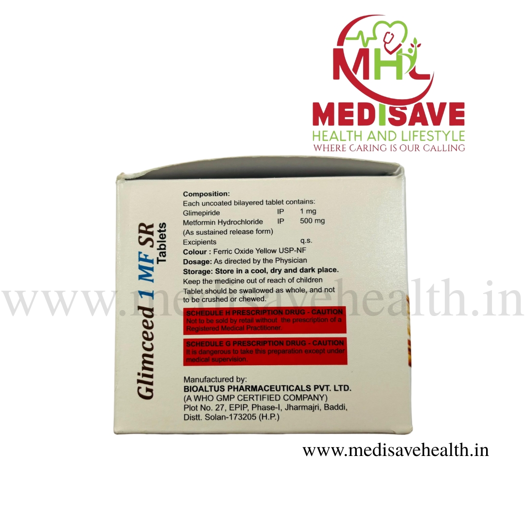 Glimceed 1 MF SR Tablet 1 Glimceed 1 MF SR Tablet 1