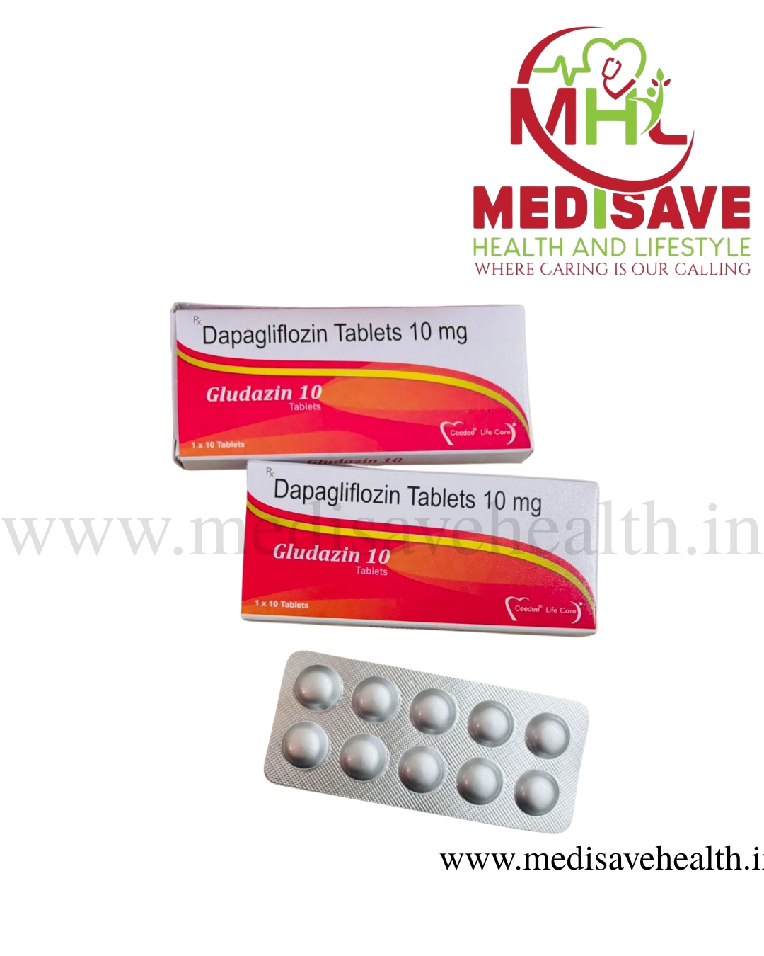 Gludazin 10 Tablet (1*10)