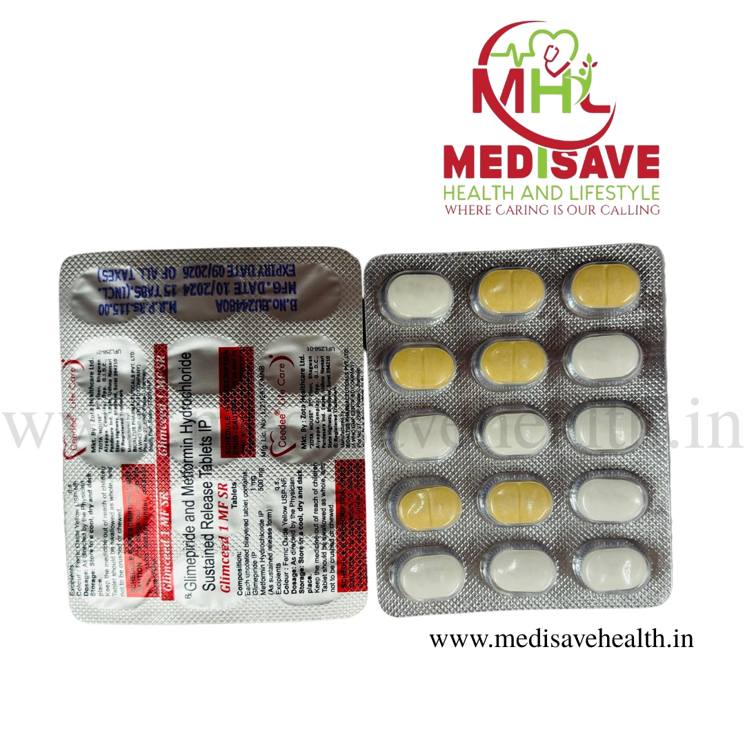 Glimceed 1 MF SR Tablet 1 Glimceed 1 MF SR Tablet 1
