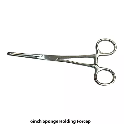 Sponge Holding Forceps Superior 6" - DOWNZ