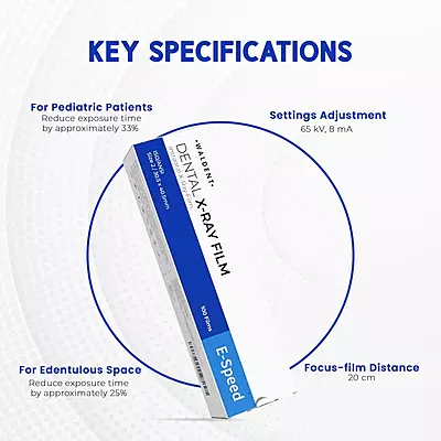 Waldent Dental X-Ray Film E-Speed