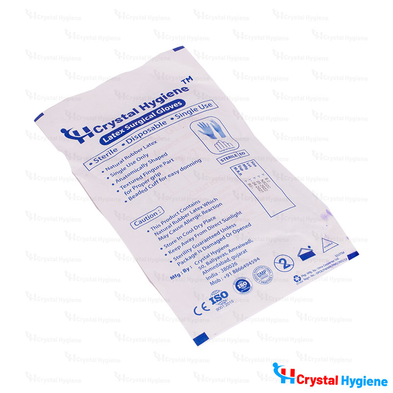 Latex Surgical Gloves - CRYSTO_MED