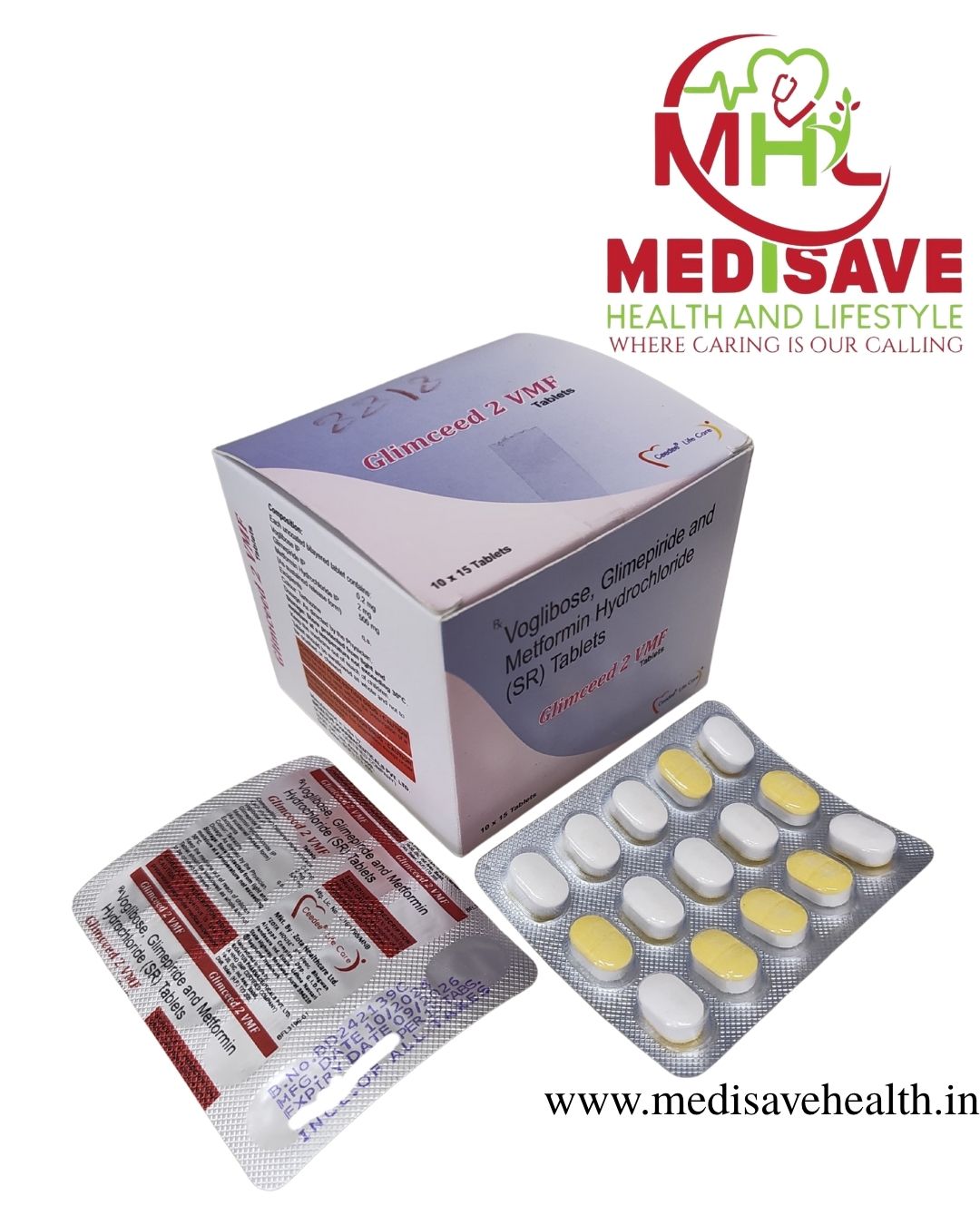 Glimceed 2 VMF Tablet (1*15)