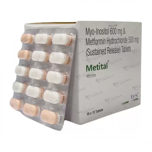 METITAL 500MG TAB 15'S