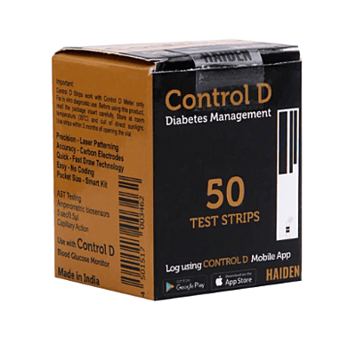 Control D Test strips - 50s