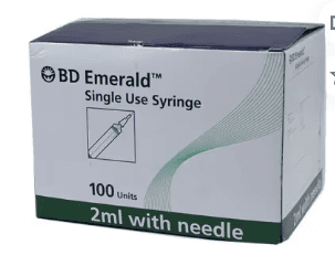 Syringe Emerald 2 ML 23G