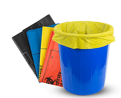 Waste Management Cover 27" X 30" Yellow