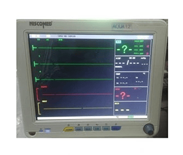 Niscomed Five Para Patient Monitor Model No Aqua 12