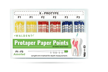 Waldent Paper Points Protaper (Length Marked)