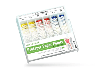 Waldent Paper Points Protaper (Length Marked)