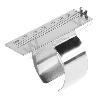 Waldent Wal-Endo Finger Gauge 0-35mm 60/100