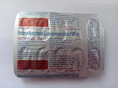 METASENS 500 MG TAB 10'S METASENS 500 MG TAB 10'S