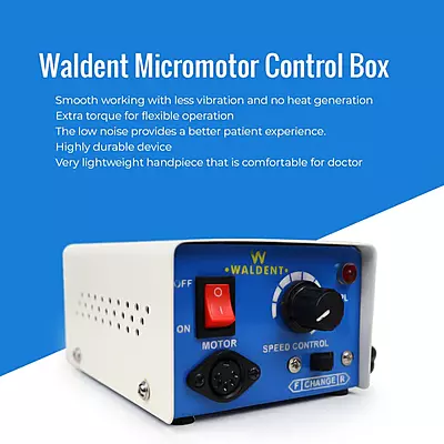 Waldent Advanced Clinical Micromotor Kit With Engine