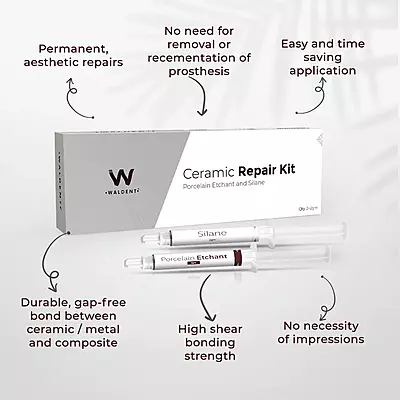 Waldent Ceramic Crown Conditioning Kit