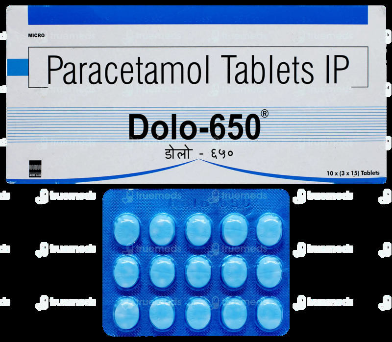 DOLO 650MG TAB 15`S