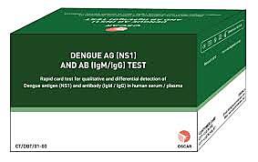 Dengue Combo (IGM/IgG) NS1 Rapid Test - OSCAR