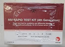 HIV 4G Rapid Test Card - OSCAR