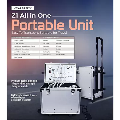 Waldent Z1 All in One Portable Unit