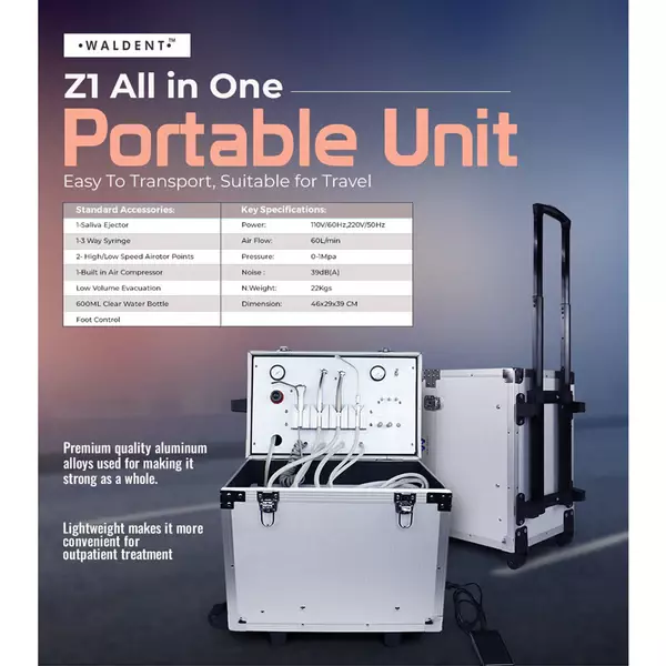 Waldent Z1 All in One Portable Unit